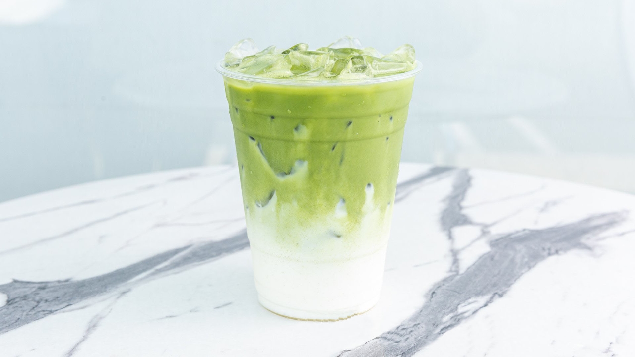 Order Matcha Latte food online from Bluetree Cafe store, Anaheim on bringmethat.com