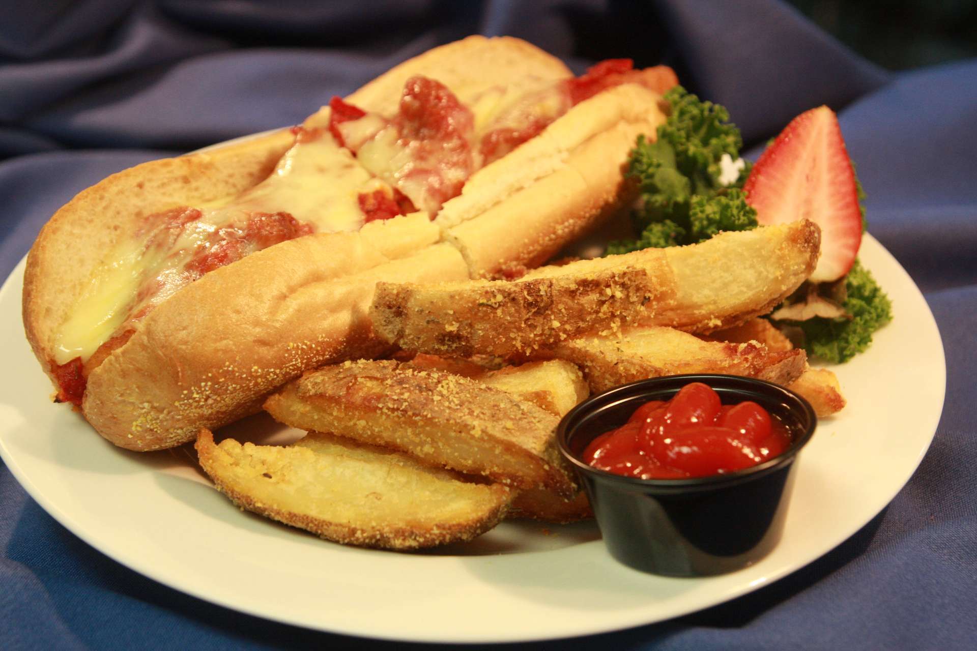 Order Chicken Parmesan Sub food online from Celebrations Comfort Kitchen store, Manchester on bringmethat.com