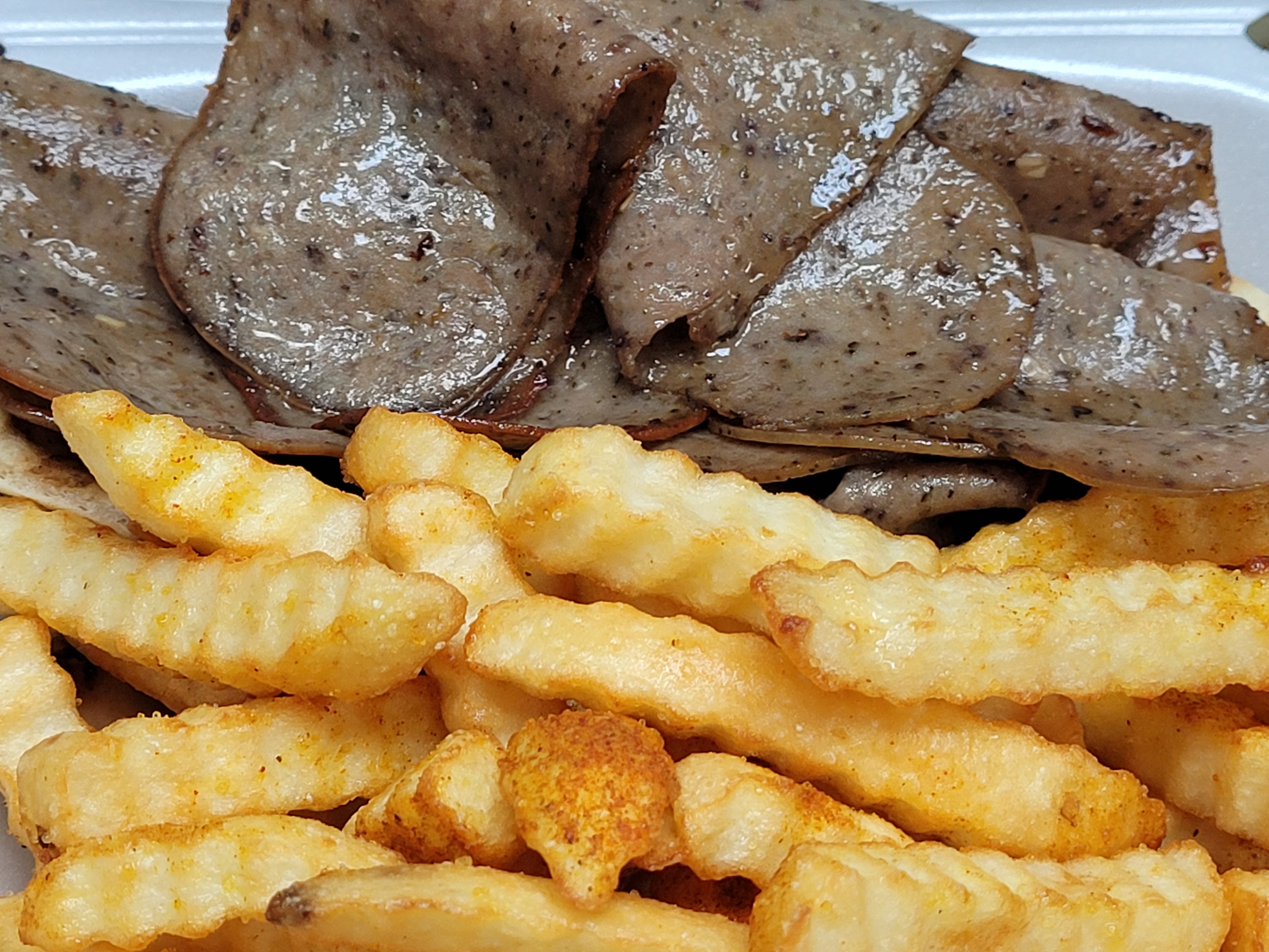 Order Gyro Platter food online from Illianos Pizza store, Clemmons on bringmethat.com