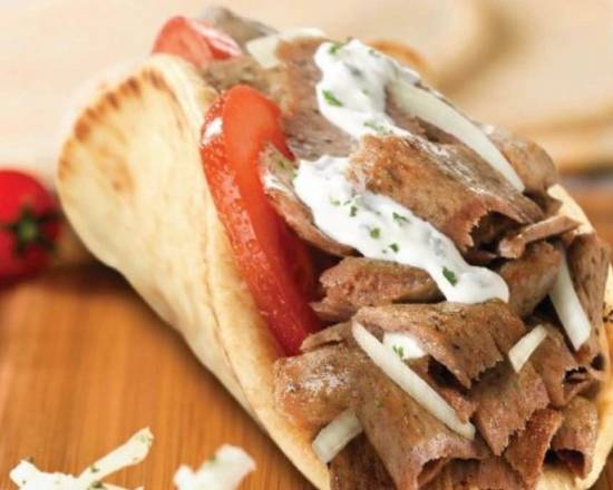 Order Gyro Sandwich food online from King Gyros store, Indianapolis on bringmethat.com
