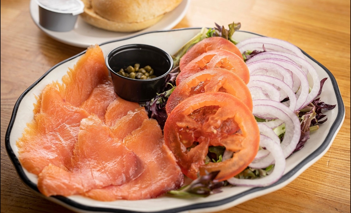 Order Bagel and Lox food online from Eggy's store, Chicago on bringmethat.com