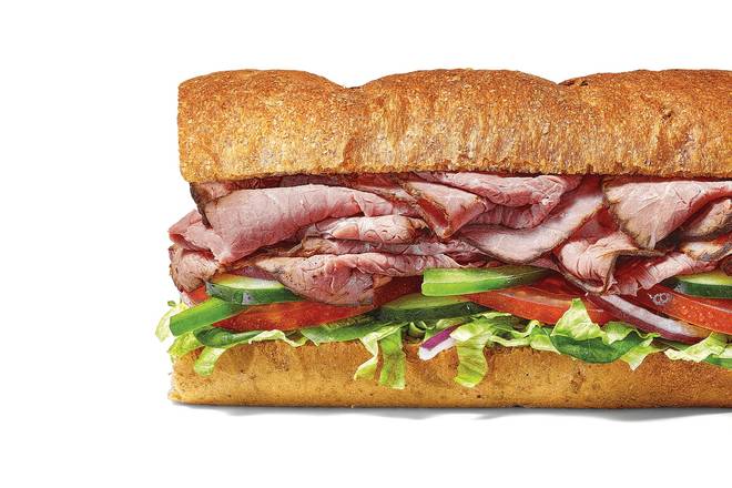 Order Roast Beef 6 Inch Regular Sub food online from Subway store, Claremore on bringmethat.com