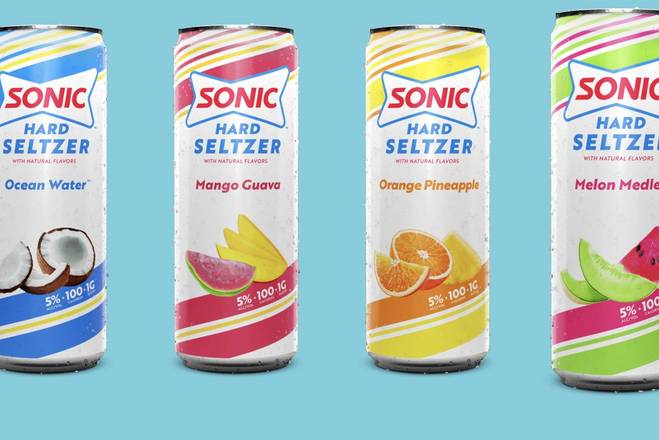 Order Sonic Hard Seltzer Tropical, 12pk-12oz can beer food online from Cold Spring Liquor store, Liberty Hill on bringmethat.com