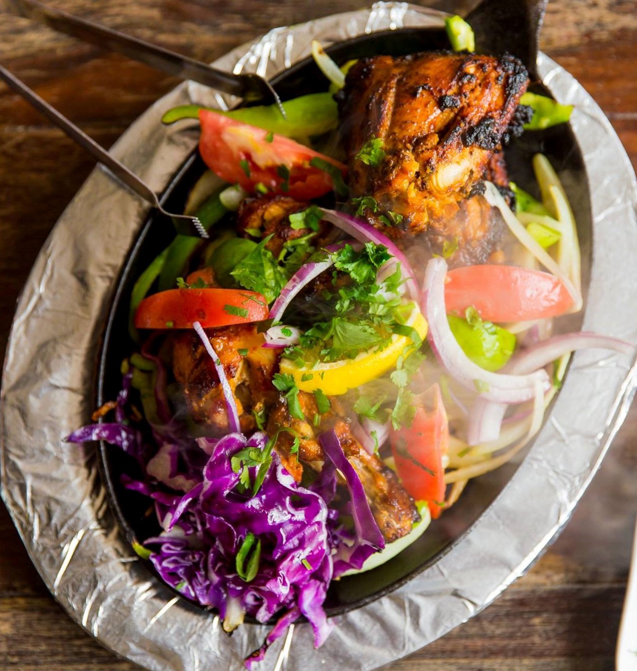 Order Chicken Tandoori (On Bone) food online from Indimex Eats Indian Restaurant store, Los Angeles on bringmethat.com