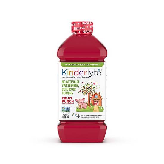 Order Kinderlyte® Fruit Punch Solution 33.8 oz. food online from Bed Bath & Beyond store, Lancaster on bringmethat.com