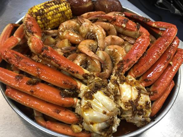 Order B. Shrimp with No Head & Snow Crab Legs food online from Tasty Crab House store, Aiken on bringmethat.com
