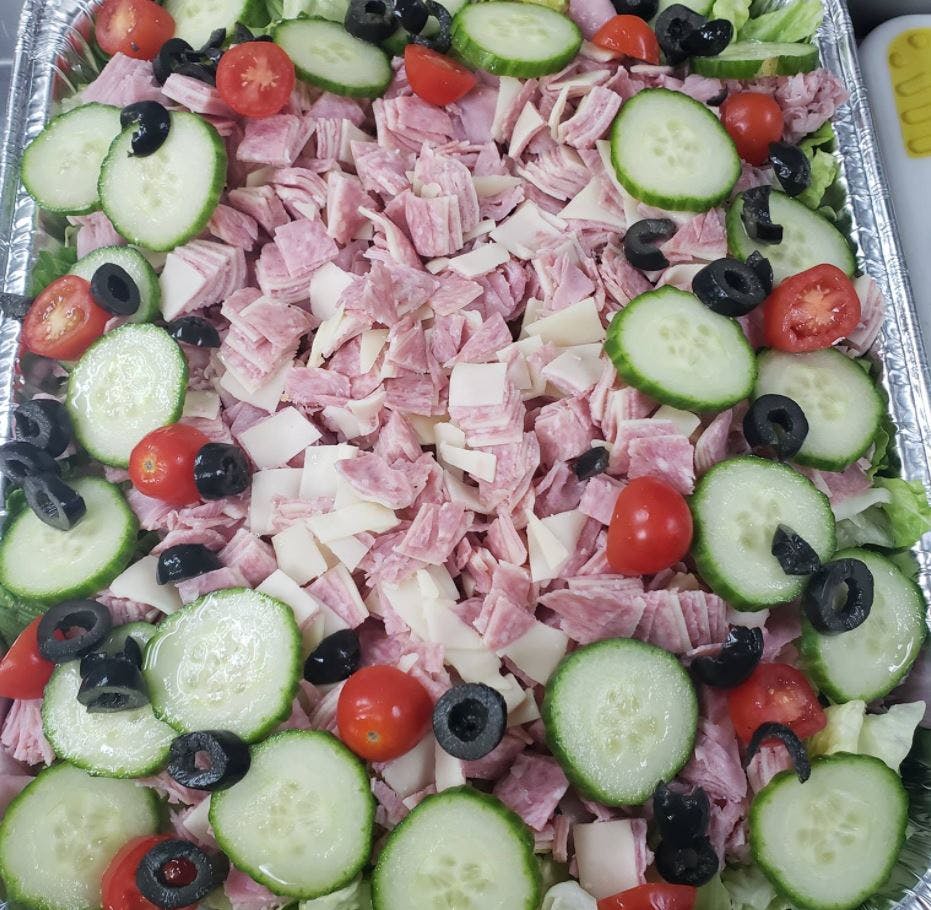 Order Antipasto Salad - Small (Serves 1-2 People) food online from Zino's Subs Pizza & Catering store, Livonia on bringmethat.com