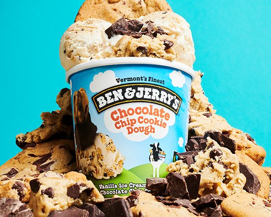 Order Chocolate Chip Cookie Dough food online from Ben & Jerry's Ice Cream store, San Francisco on bringmethat.com
