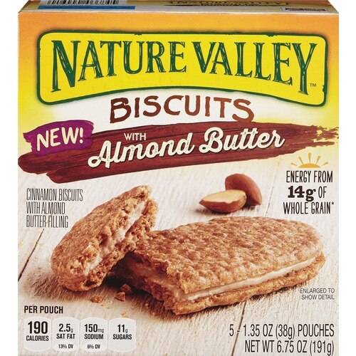 Order Nature Valley Cinnamon Almond Butter Biscuits, 6.75 OZ food online from Cvs store, WESTON on bringmethat.com