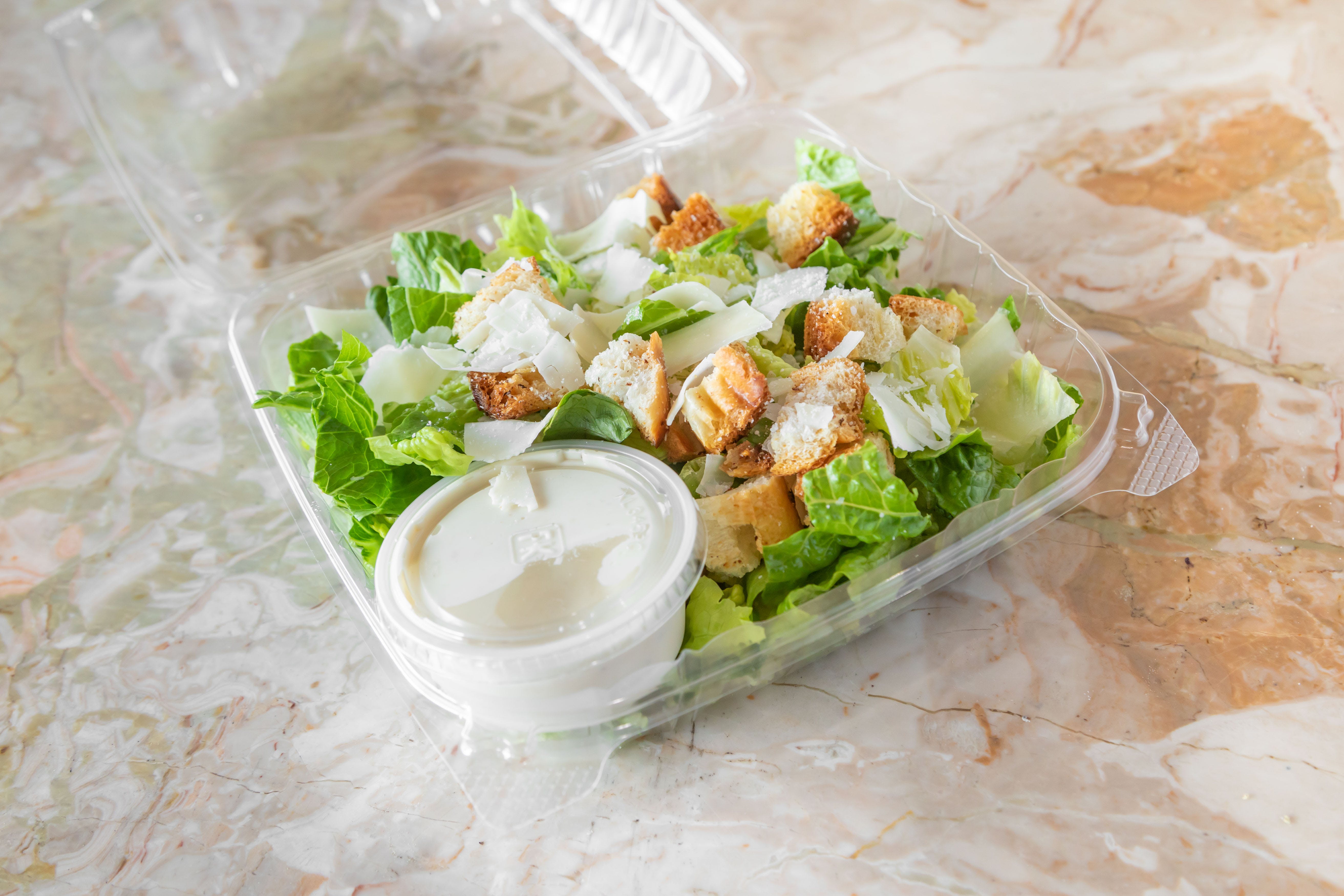 Order Caesar Salad - Salad food online from Luna Pizza store, Simsbury on bringmethat.com