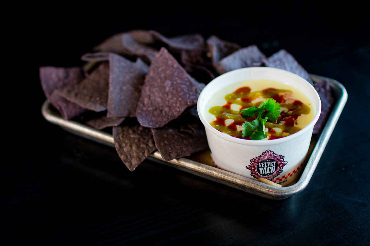 Order Queso Blanco food online from Velvet Taco store, Lubbock on bringmethat.com