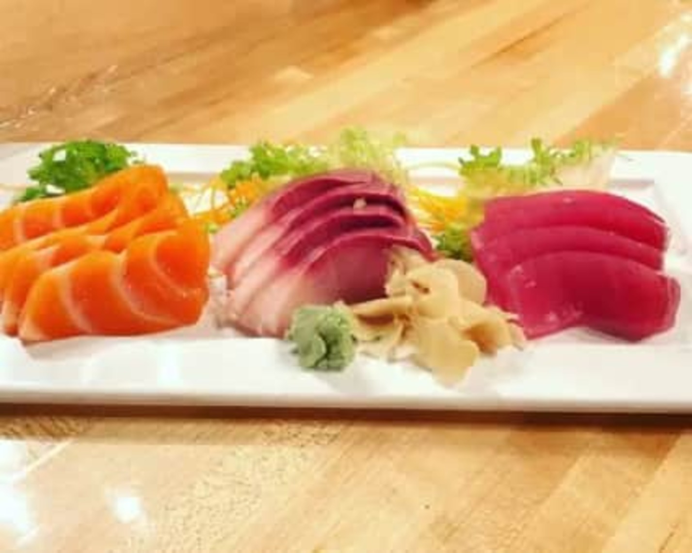 Order 3 Color Sashimi Platter food online from Sake Tumi store, Binghamton on bringmethat.com