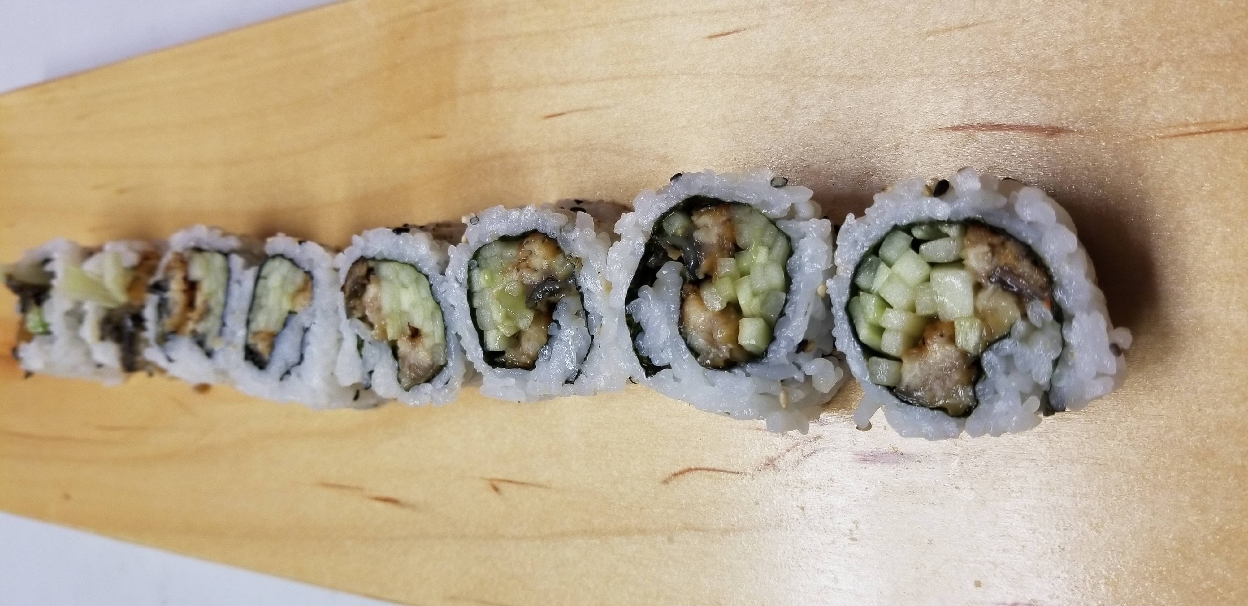 Order Fresh Water Eel Roll food online from Agami Contemporary Sushi store, Chicago on bringmethat.com