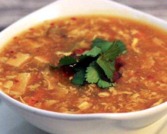 Order Hot and Sour Soup food online from China 3 Biryani House store, Orlando on bringmethat.com