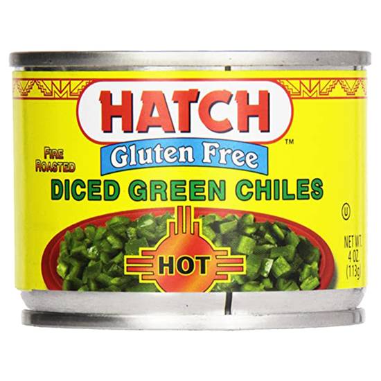 Order Hatch Chili Hot Green Diced Chiles 4oz food online from Everyday Needs by Gopuff store, San Luis Obispo on bringmethat.com