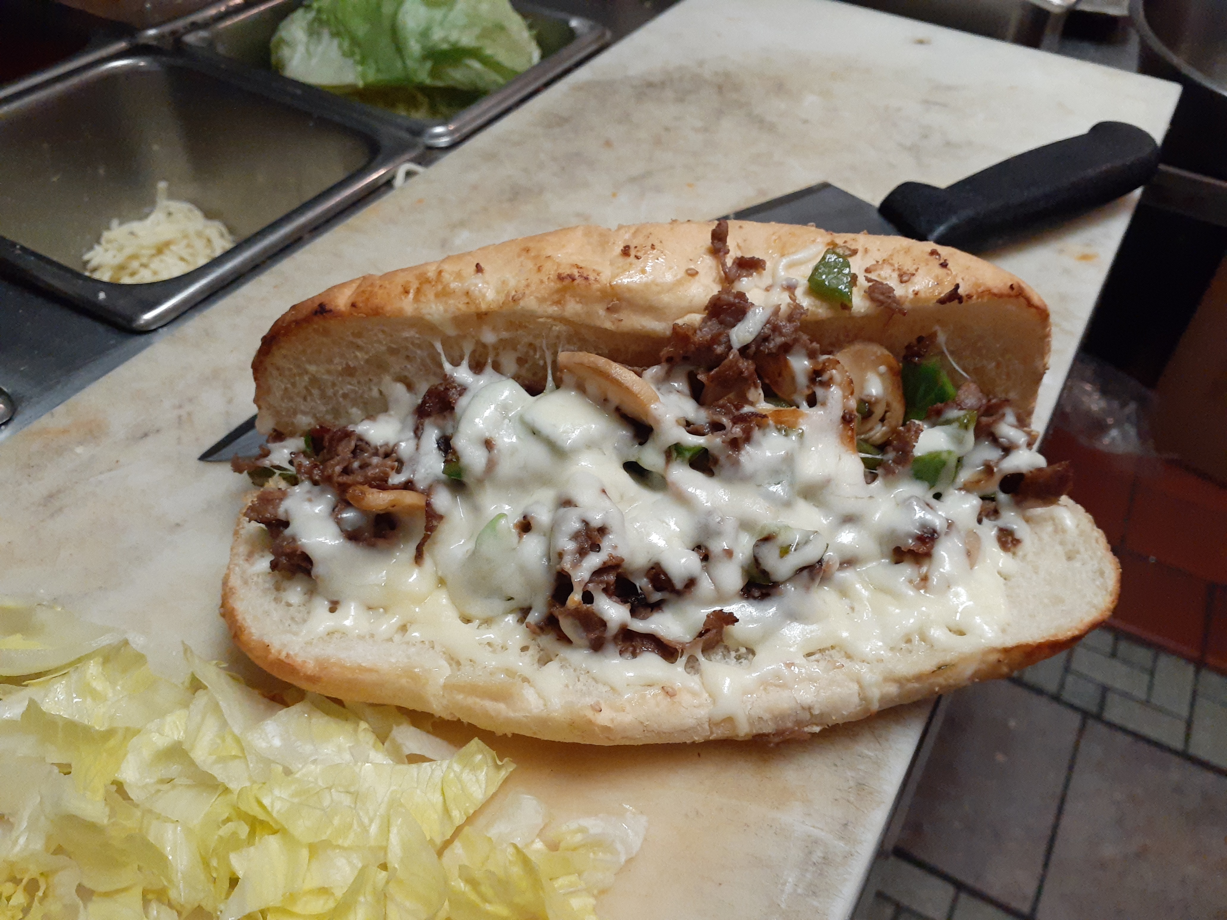 Order Philly Cheesesteak Sub food online from Patriot Eatery & Pizzeria store, Dayton on bringmethat.com
