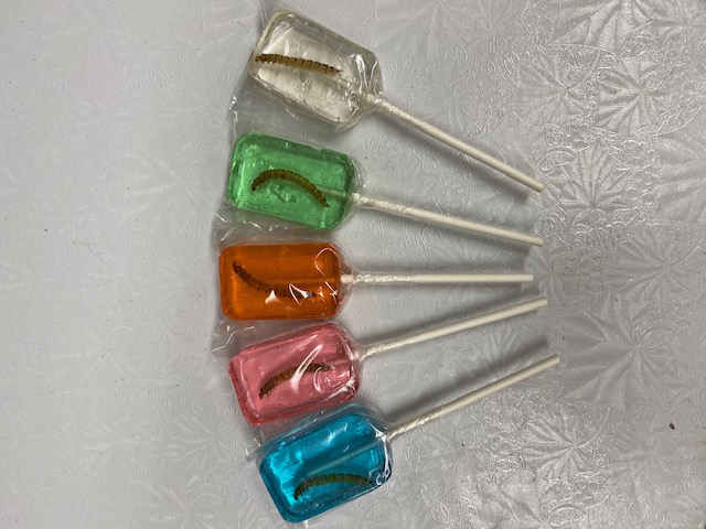 Order HotLix Worm Lollipop food online from Chocolate Boutique store, Pittsburgh on bringmethat.com