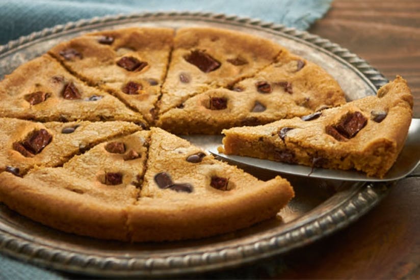 Order Chewy Gooey Chocolate Chunk Pizza - Dessert food online from Sammy Pizza & Restaurant store, Elk River on bringmethat.com