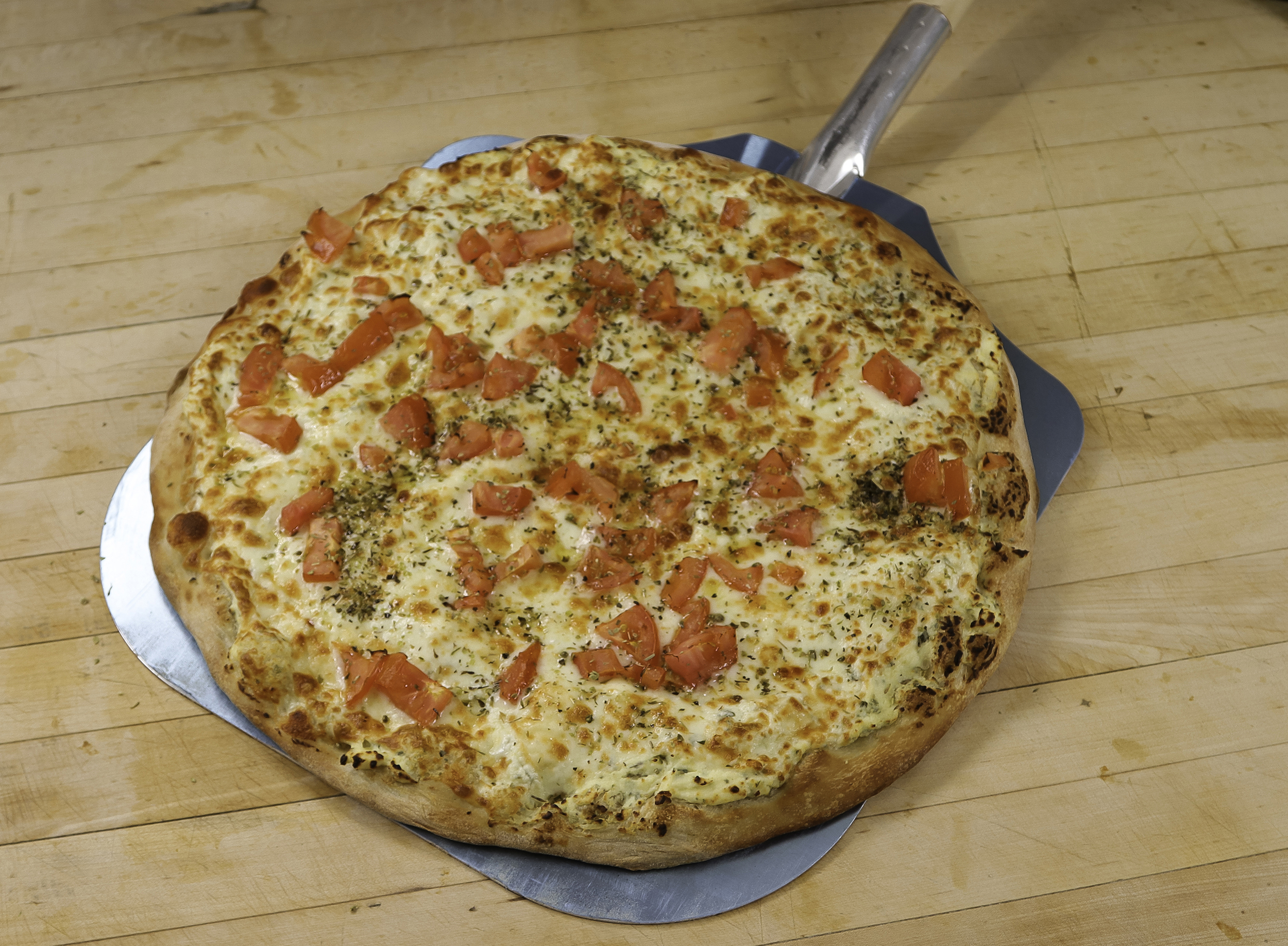 Order White Knight Pizza food online from Ameci Pizza & Pasta store, Lake Forest on bringmethat.com