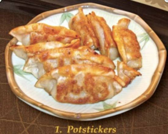 Order Potstickers (6 pcs) food online from Rice Bowl store, Bakersfield on bringmethat.com