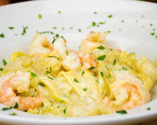 Order Seafood Alfredo food online from Eddie's Italian Eatery store, Claremont on bringmethat.com