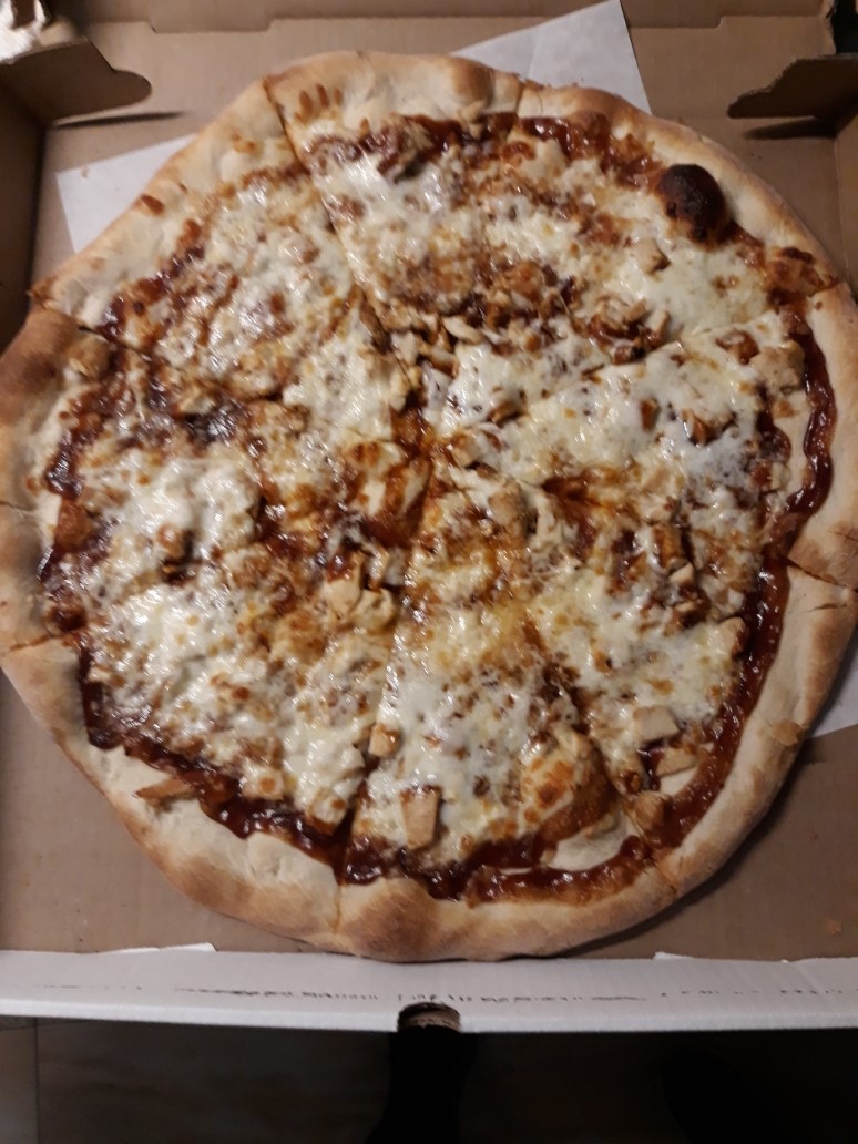 Order BBQ Chicken Pizza food online from Pizzeria Pesto store, Philadelphia on bringmethat.com