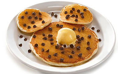 Order Kid's Perky Bear Pancakes food online from Perkins Restaurant 3842 store, Grand Forks on bringmethat.com