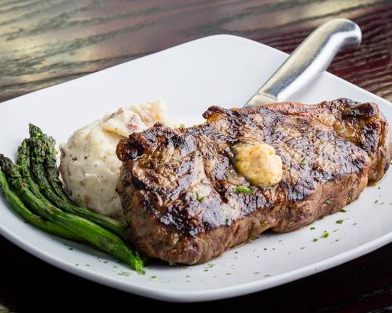 Order Hand Cut NY Strip* food online from Sedona Taphouse store, Midlothian on bringmethat.com