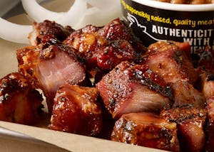 Order Pork Burnt Ends food online from Dickey's Barbecue Pit - Austin Bluffs store, Colorado Springs on bringmethat.com