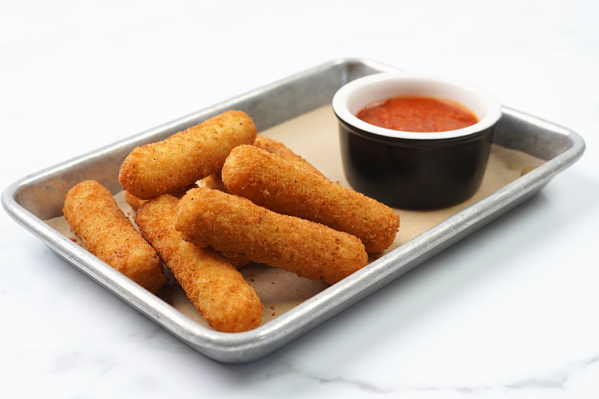 Order Mozzarella Sticks food online from Polly's Pies Restaurant & Bakery store, Norco on bringmethat.com