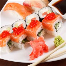 Order 3. Sushi Deluxe food online from  Asian Castle store, Barnegat on bringmethat.com