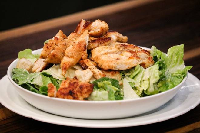 Order Grilled Chicken Caesar Salad food online from Silver Spoon Diner store, New York on bringmethat.com