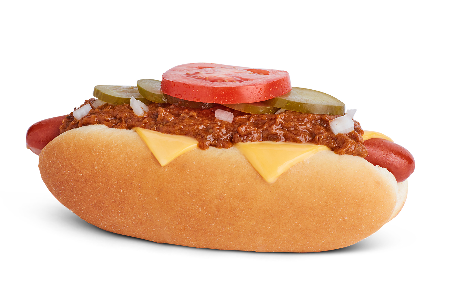 Order Chili Hot Dog with Cheese food online from Original Tommy store, Pasadena on bringmethat.com