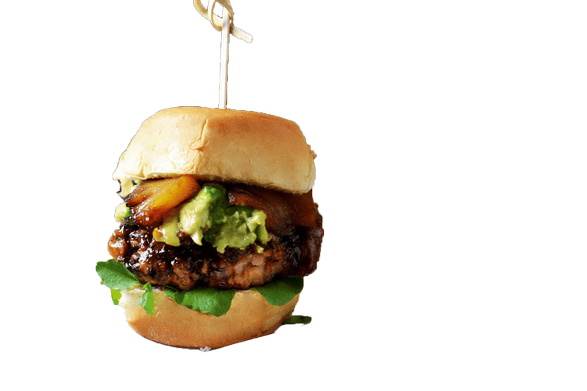 Order Hawaiian Salmon Burger food online from Solo Burgers&Wings store, Dallas on bringmethat.com