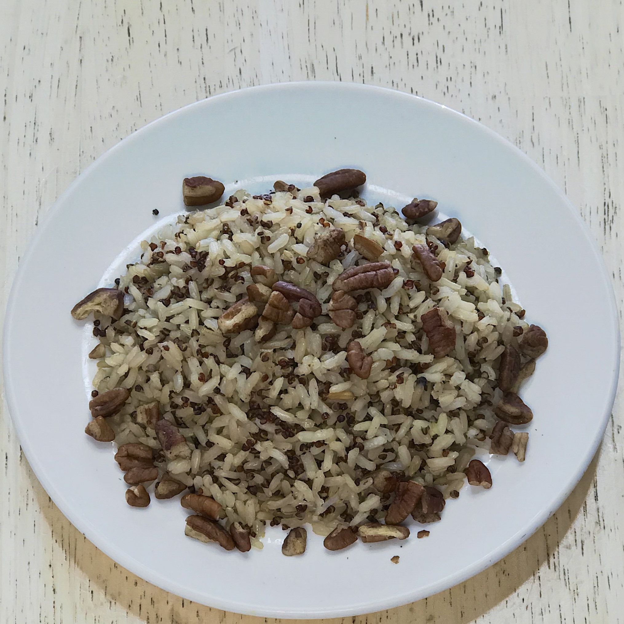 Order Brown Rice with Quinoa and Pecans food online from Bluesalt Fish Grill store, Redondo Beach on bringmethat.com