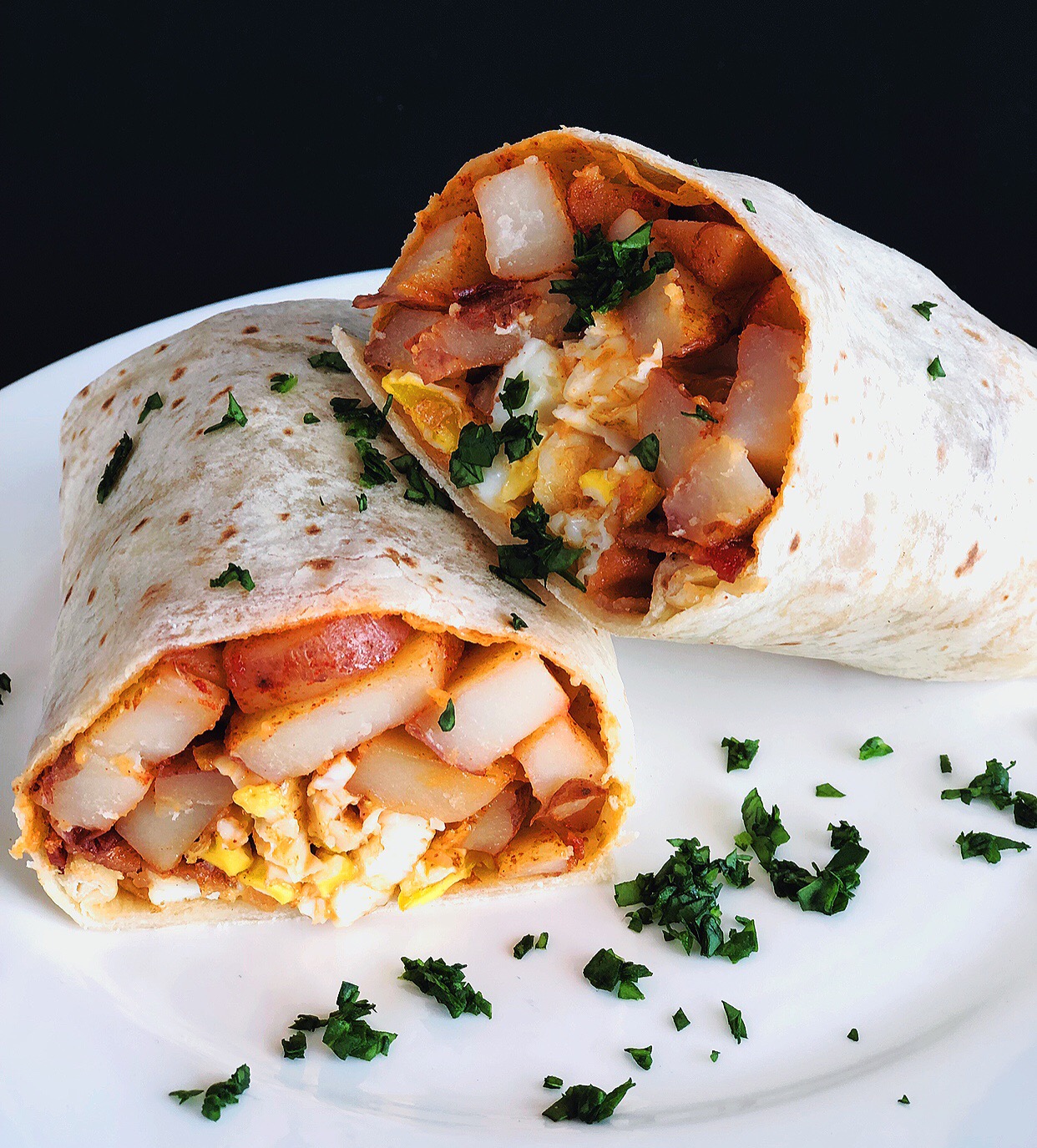 Order Breakfast burrito food online from Sunset Grill store, Los Angeles on bringmethat.com