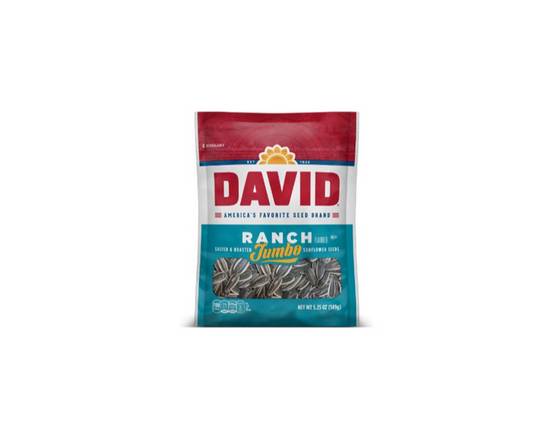 Order David's Sunflower Seeds Ranch 5.25 oz food online from Shell store, Pinole on bringmethat.com