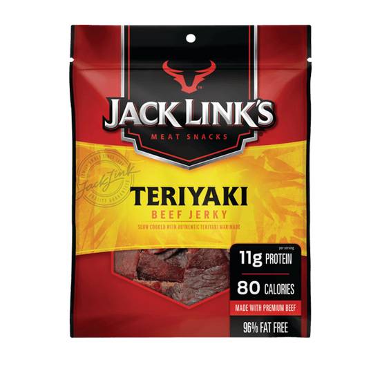 Order Jack Link's Teriyaki Jerky 3.25oz food online from Caseys Carry Out Pizza store, NEWBURGH on bringmethat.com