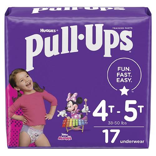 Order Huggies Pull-Ups Girls' Potty Training Pants Size 6 4T - 5T - 17.0 ea food online from Walgreens store, Hudson on bringmethat.com