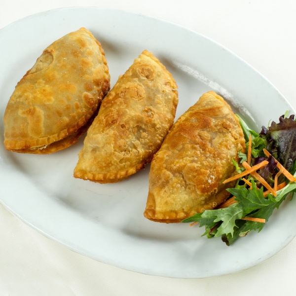 Order 9. Malaysia Curry Puff  (1 piece ) food online from Pinang store, Forest Hills on bringmethat.com