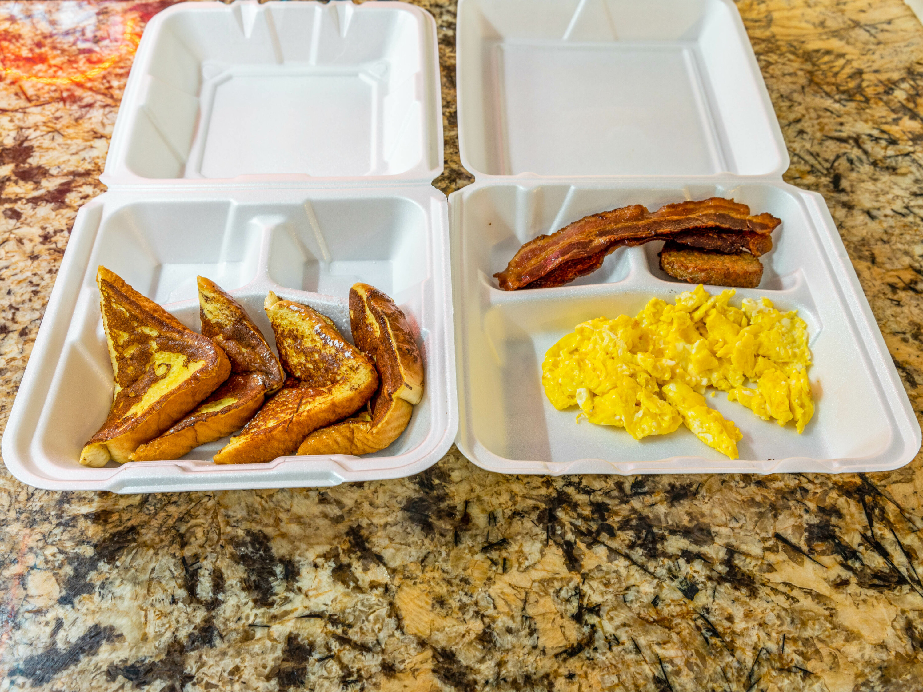 Order 4. French Toast Breakfast food online from Midtown Bar & Grill store, Houston on bringmethat.com
