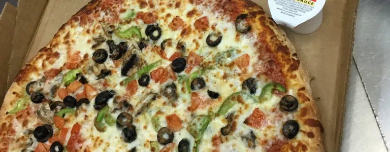 Order The Vegilicious Pizza - Small 10'' food online from Pizza Boli's - Annapolis store, Annapolis on bringmethat.com