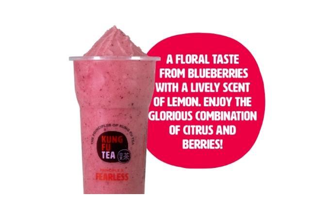 Order Blueberry Lemon Slush food online from Kung Fu Tea store, State College on bringmethat.com