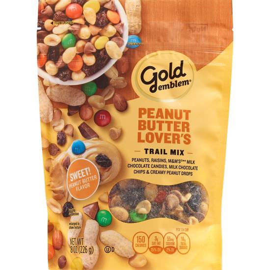 Order Gold Emblem Peanut Butter Lover's Trail Mix, 8 OZ food online from Cvs store, PEARL on bringmethat.com