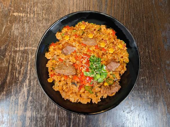 Order Spicy Beef Rice Bowl food online from Gyu-Kaku Japanese Bbq store, Cincinnati on bringmethat.com
