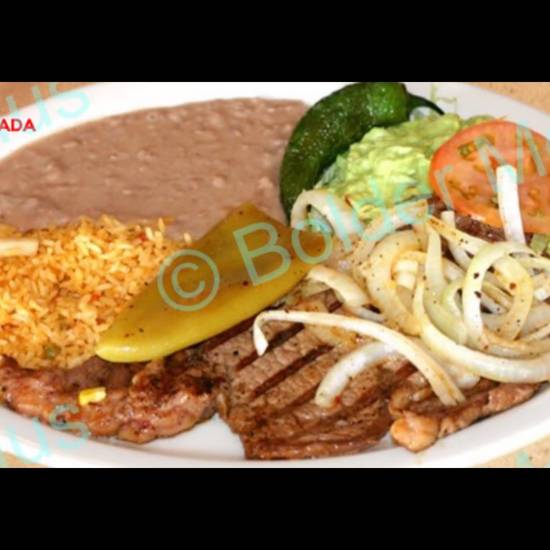 Order 23. Carne Asada food online from Las Palmas 1 store, Golden on bringmethat.com