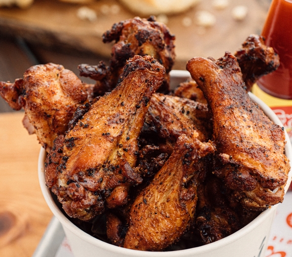 Order Smokin Wings food online from Holy Cow Bbq store, Culver City on bringmethat.com