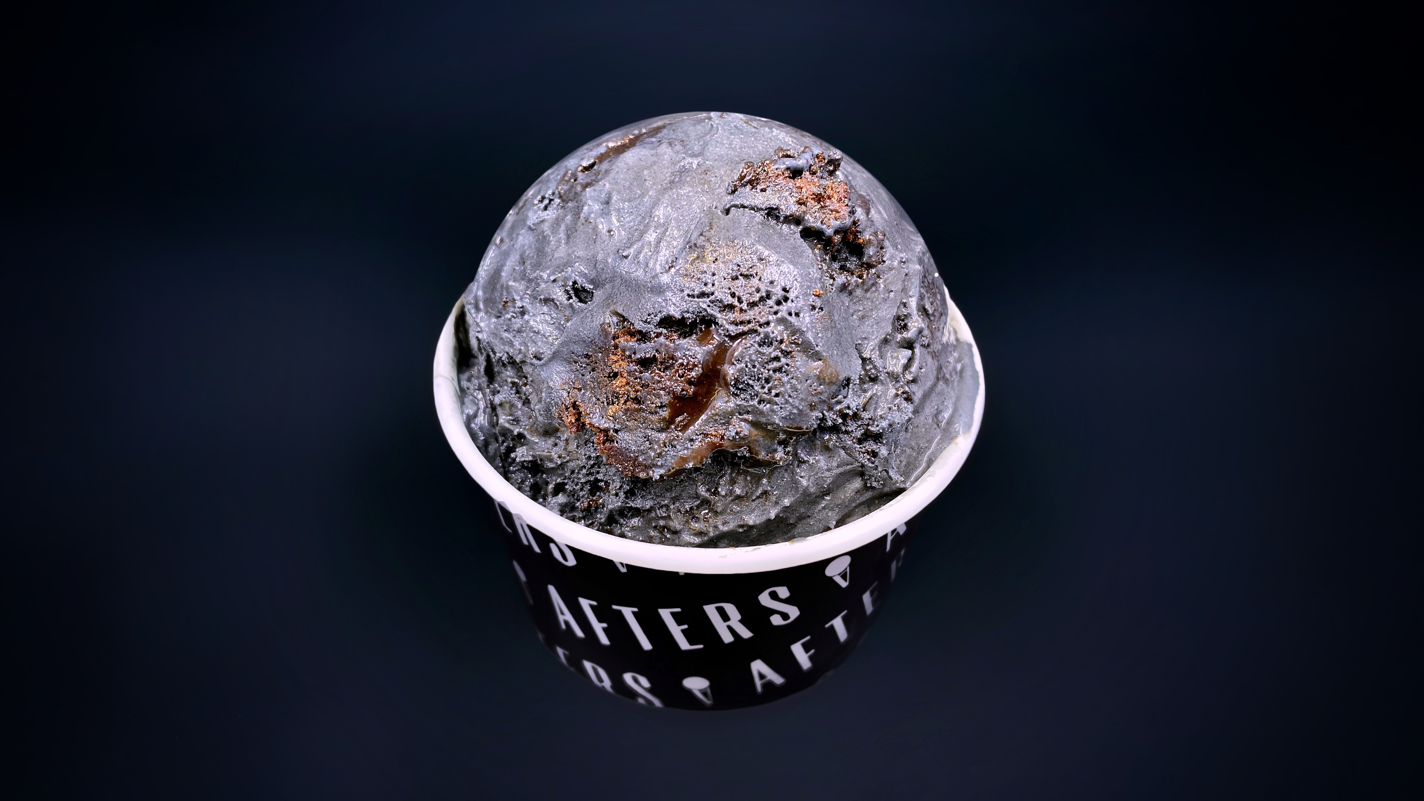 Order Dark Matter Brownie Batter food online from Afters Ice Cream store, Fountain Valley on bringmethat.com