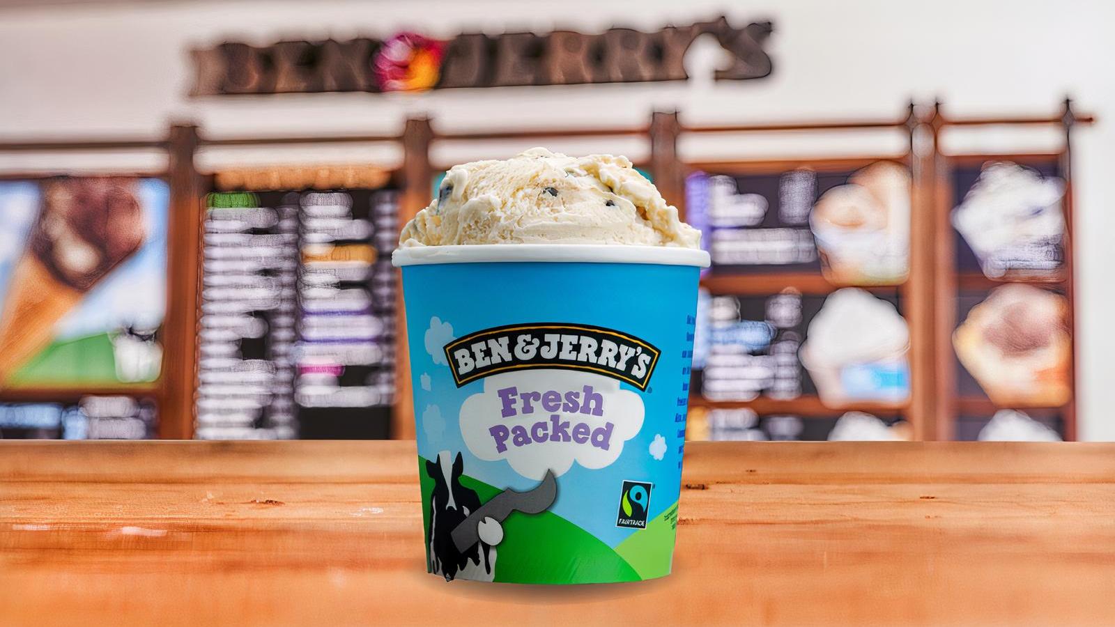 Order Fresh Packed Pints (16oz) food online from Ben & Jerry store, McAllen on bringmethat.com