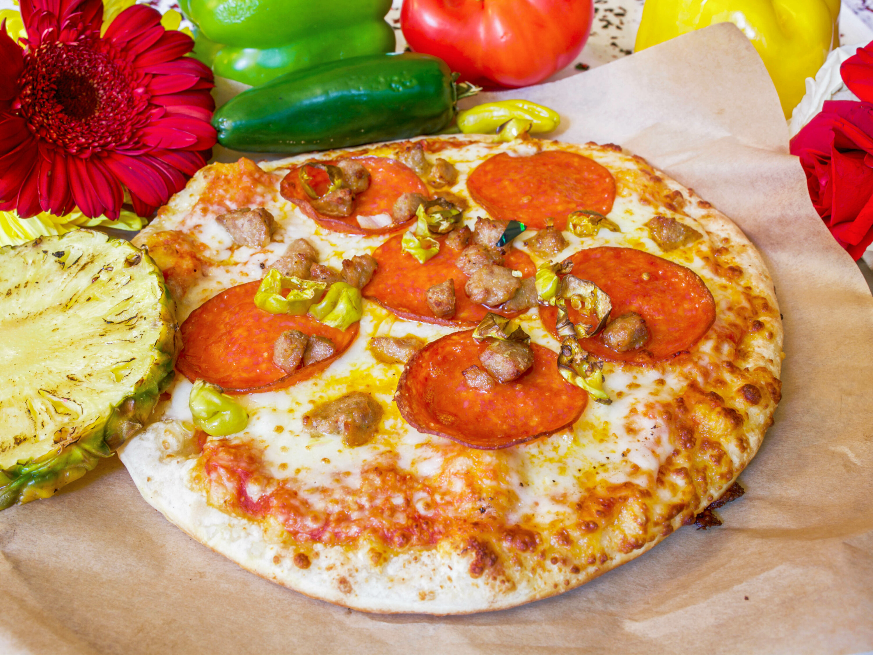 Order Italian Pizza food online from The Watering Bowl store, Denver on bringmethat.com
